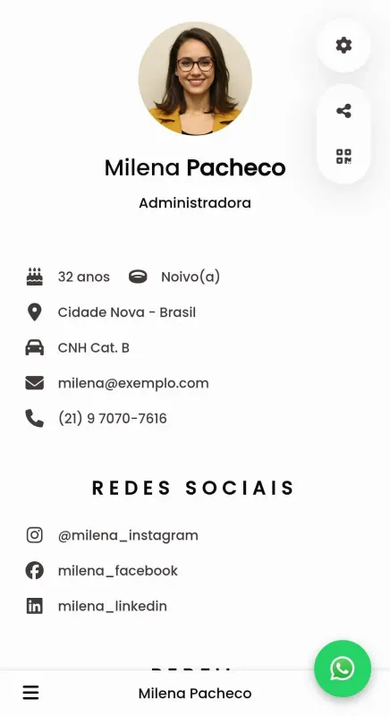CurrículoClick no Celular